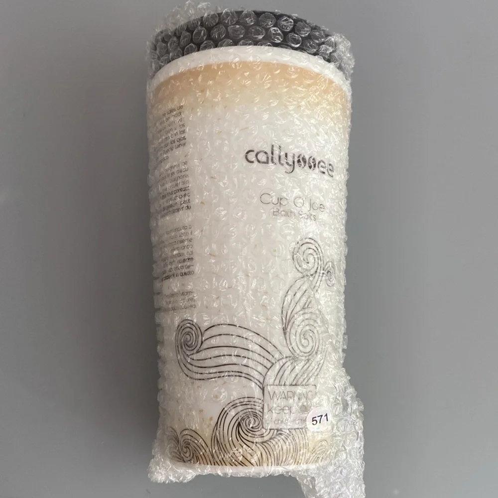 Callyssee Cup O' Joe Bath‎ Salts - 20oz, New